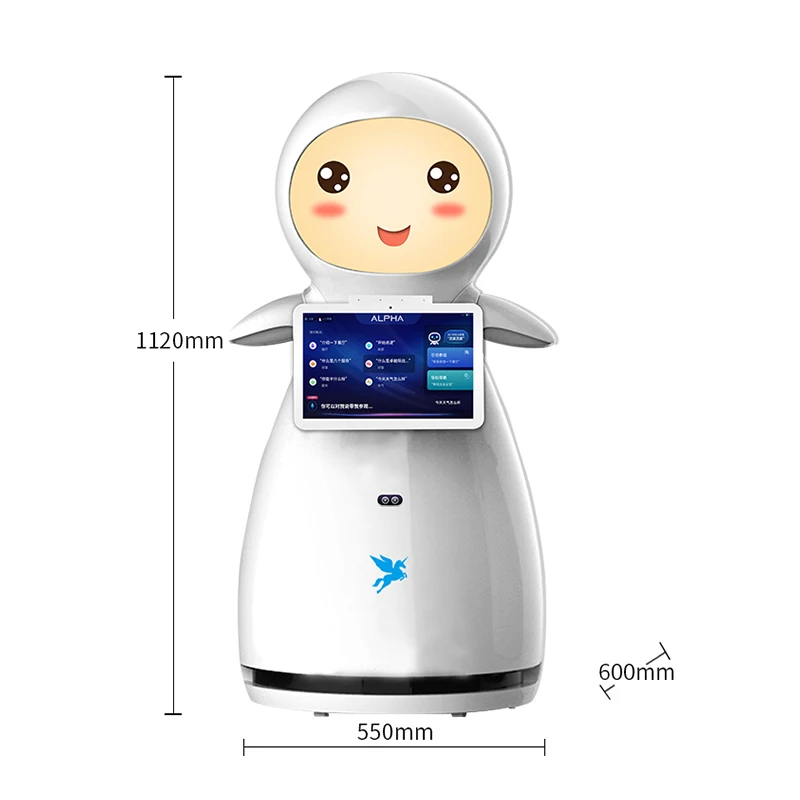 Intelligent Smart Robot for School Kids Multifunctional Reception Robots Ai Hospitality Assistant