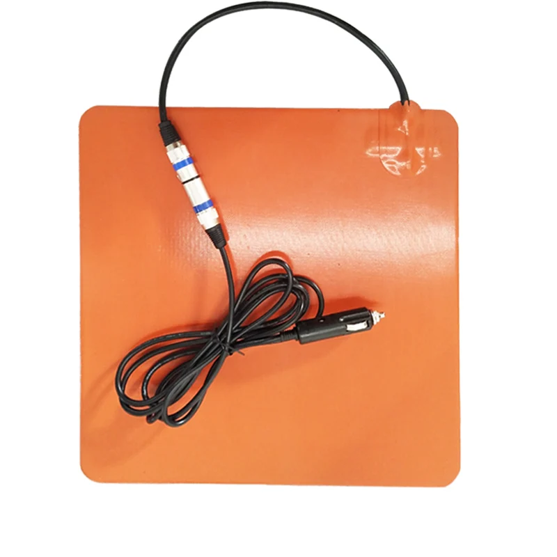 300x300mm 12V Electric Heating Pad for Pizza Bags - Energy Saving