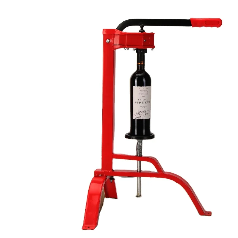 TEBAK Adjustable Wine Corker Labor-saving Quick Wine Bottle Corker Manual Corker