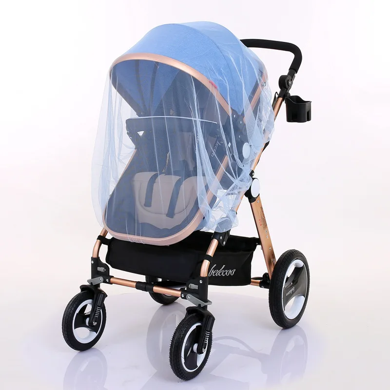 Pro Baby Pram Mosquito Cover Net Pushchair Buggy Mosquito Fly Insect Net Cover 