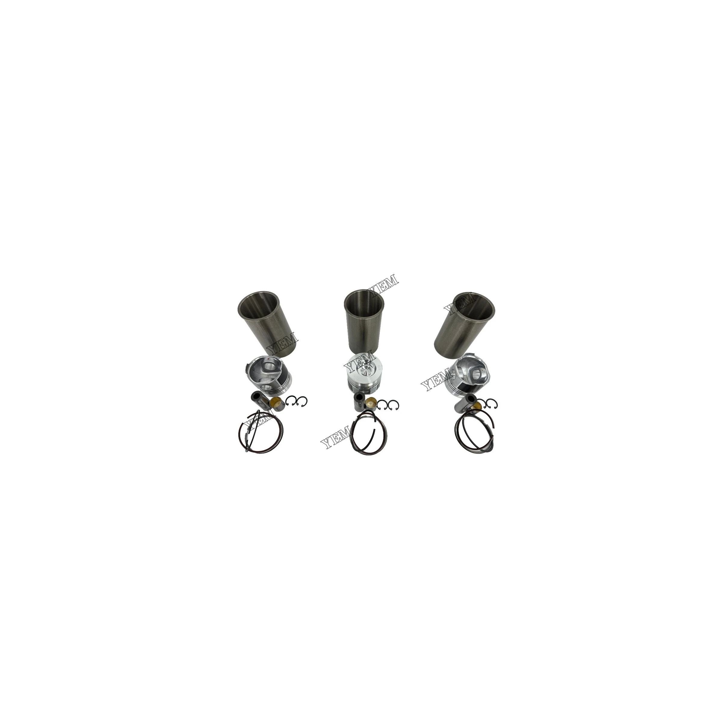 Cylinder Liner Kit for Yanmar 3T75HA Heavy Equipment Engine Parts