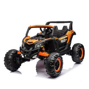 Unisex 12V Ride-On UTV Buggy Battery Operated Electric Kids Car with Wheel Power for Ages 5 to 7 Years