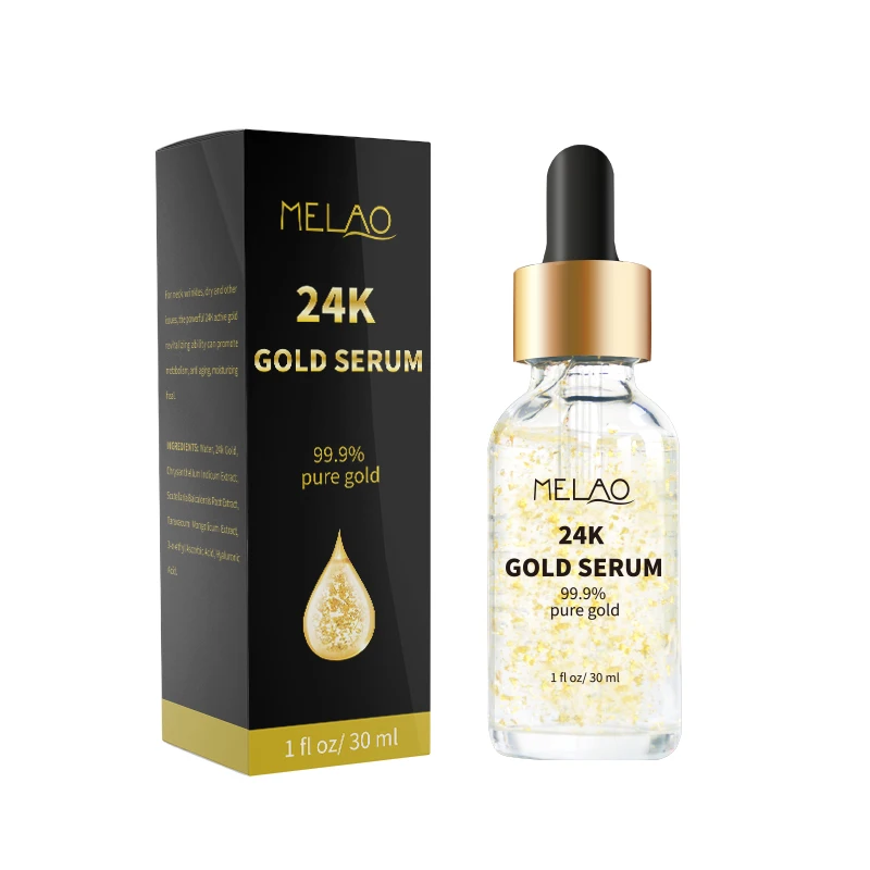 gold flake serum