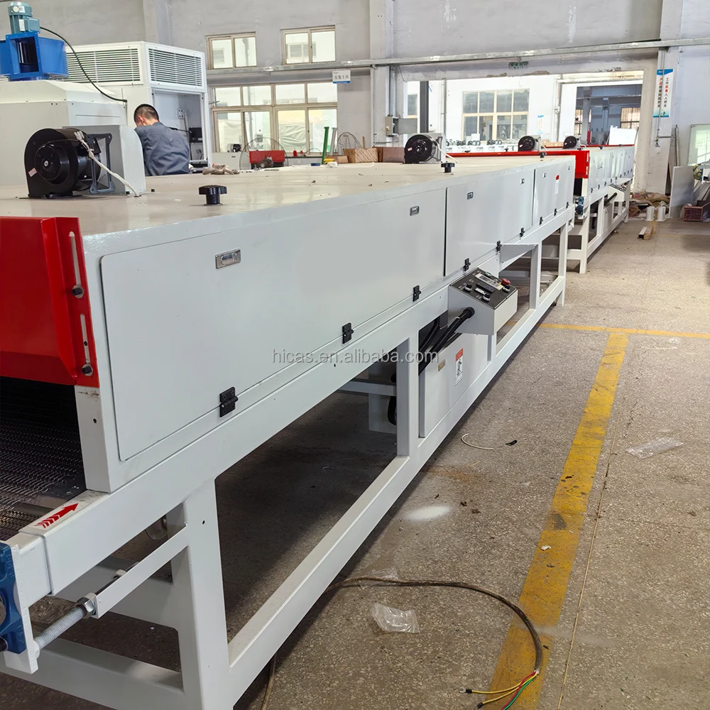 2024 New Model 2-20m/min Feeding Speed Available for UV,PU,water Based Paint Coating IR Drying Machine