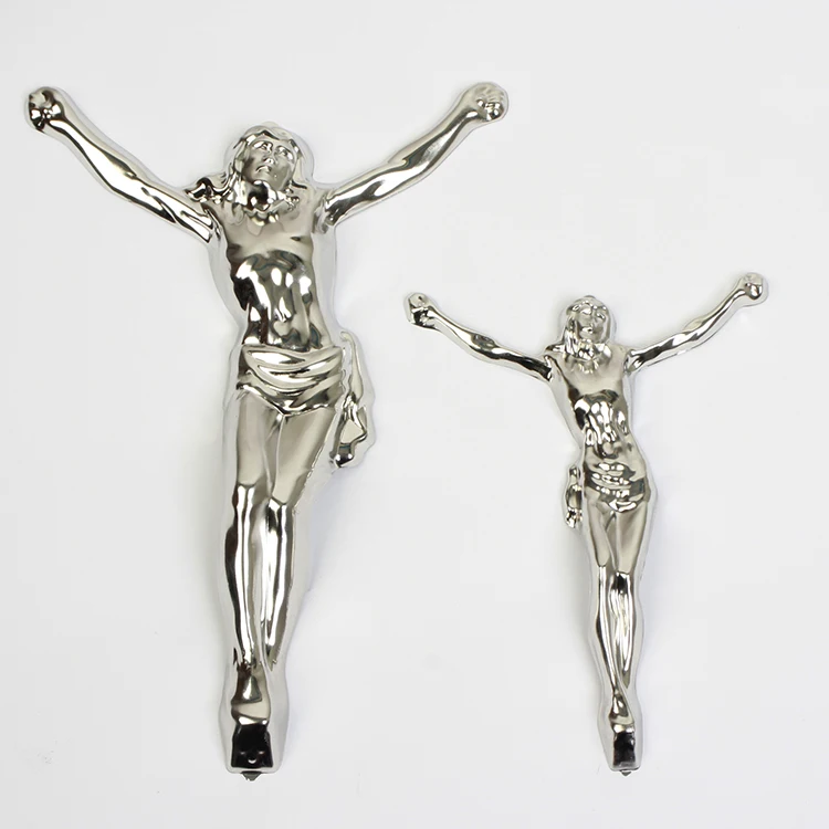 Прецизионная металлическая сборка Аксессуары погребальный крест Иисус распятие