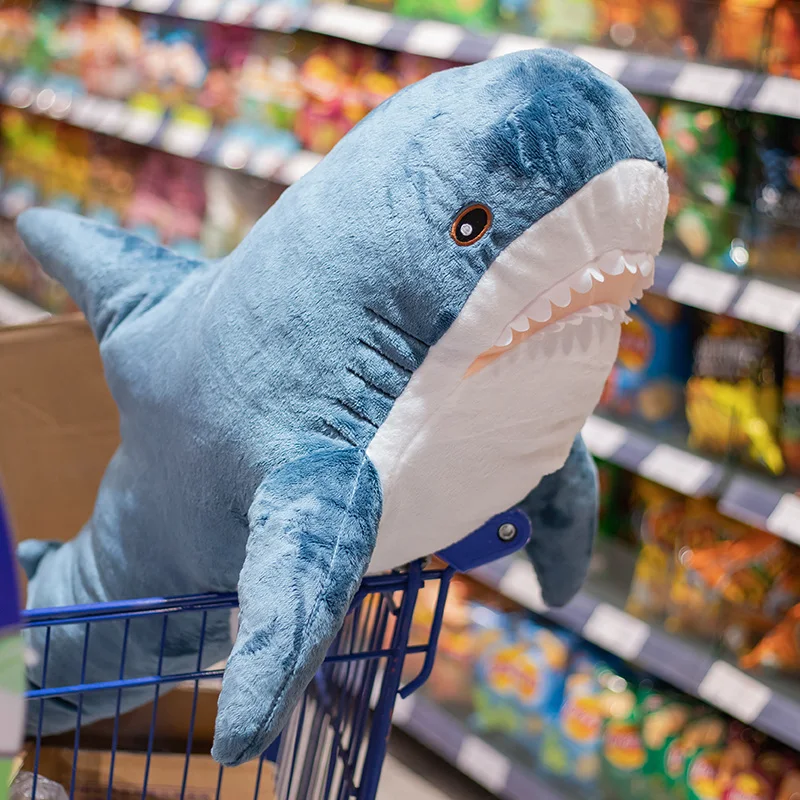 Big stuffed shark online