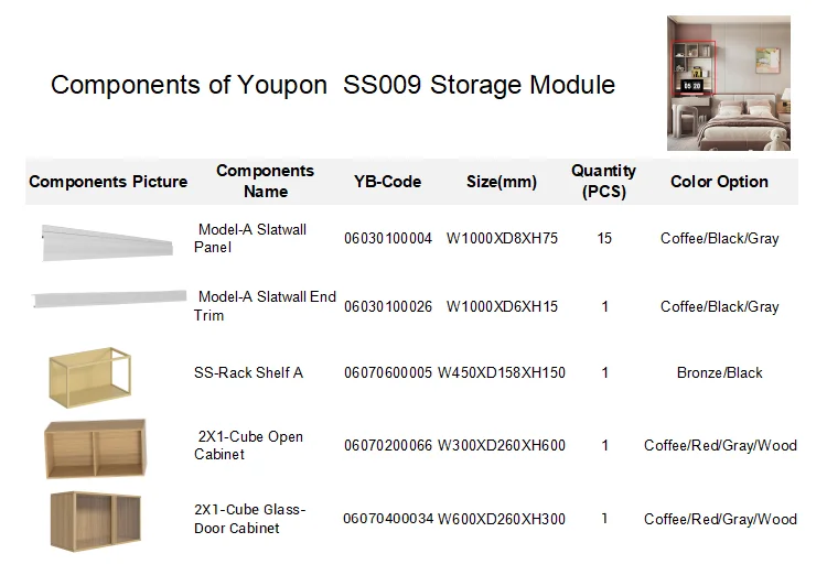 Fresh Designs Flame Retardant Wall Track Shelf Modern Wall Mount Shelves for Bedroom manufacture