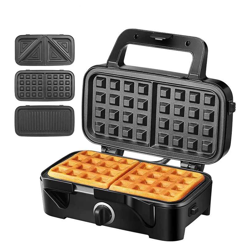 Pancake Maker Heart Shape 1200w Dual Waffle Maker Double Waffle Maker