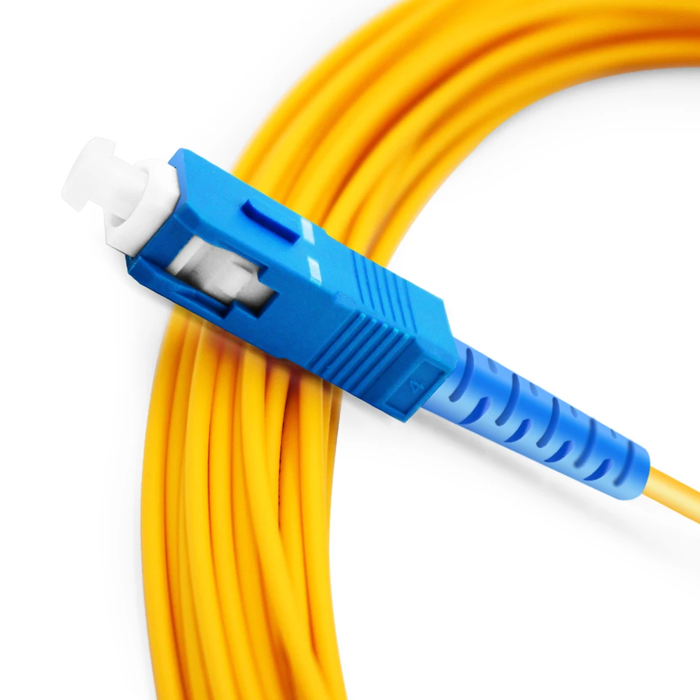 Factory Price Lc / Upc Sc / Upc Single Mode Jumper Optical Fiber Communication Cable Simplex