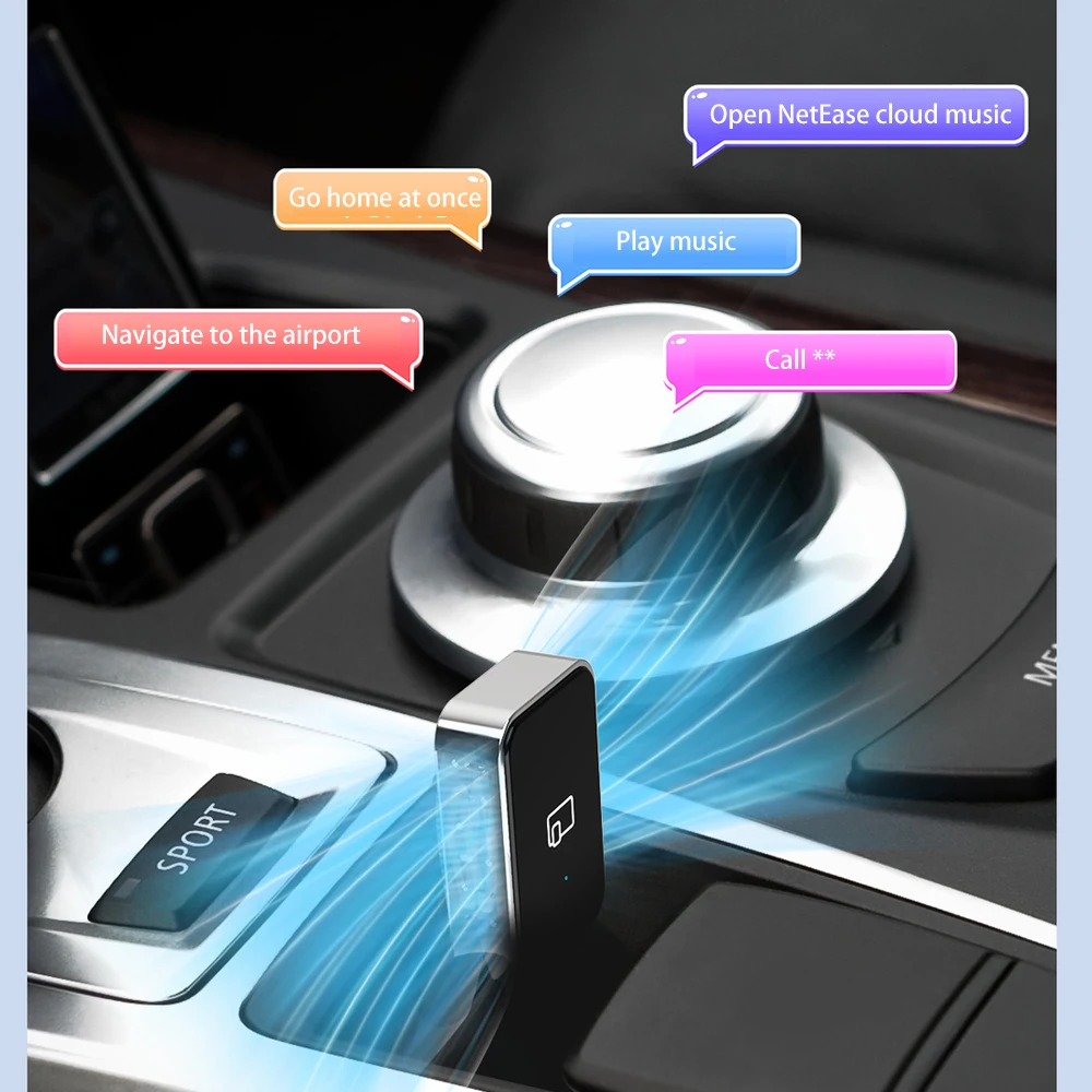 2 in 1Carplay Wired to Wireless Carplay Dongle Carplay Ai Box Streaming Android Auto Wireless Smartbox Adapter - view 5