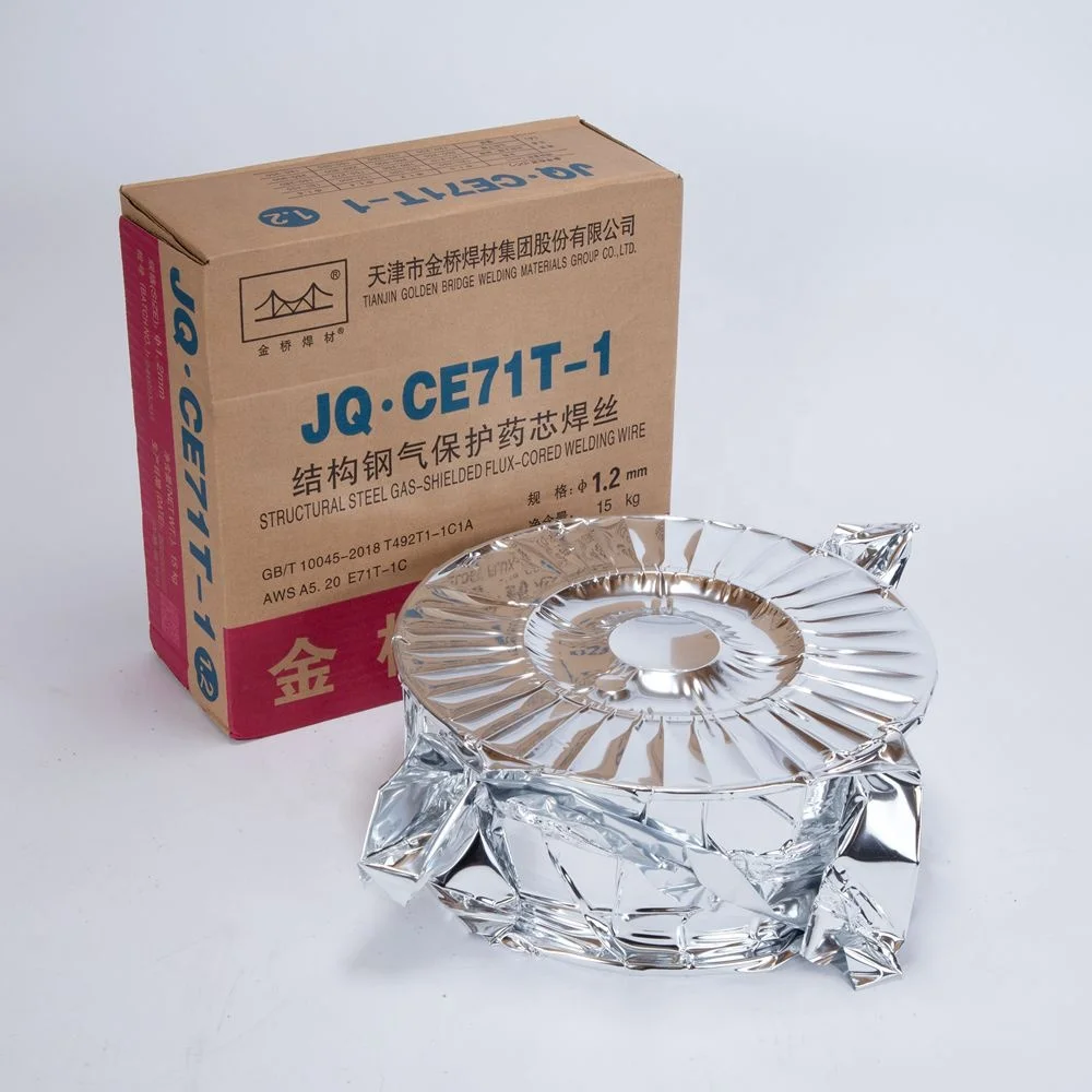Tianjin Golden Bridge E71T-1C 1.2mm Flux-Cored MIG Welding Wire
