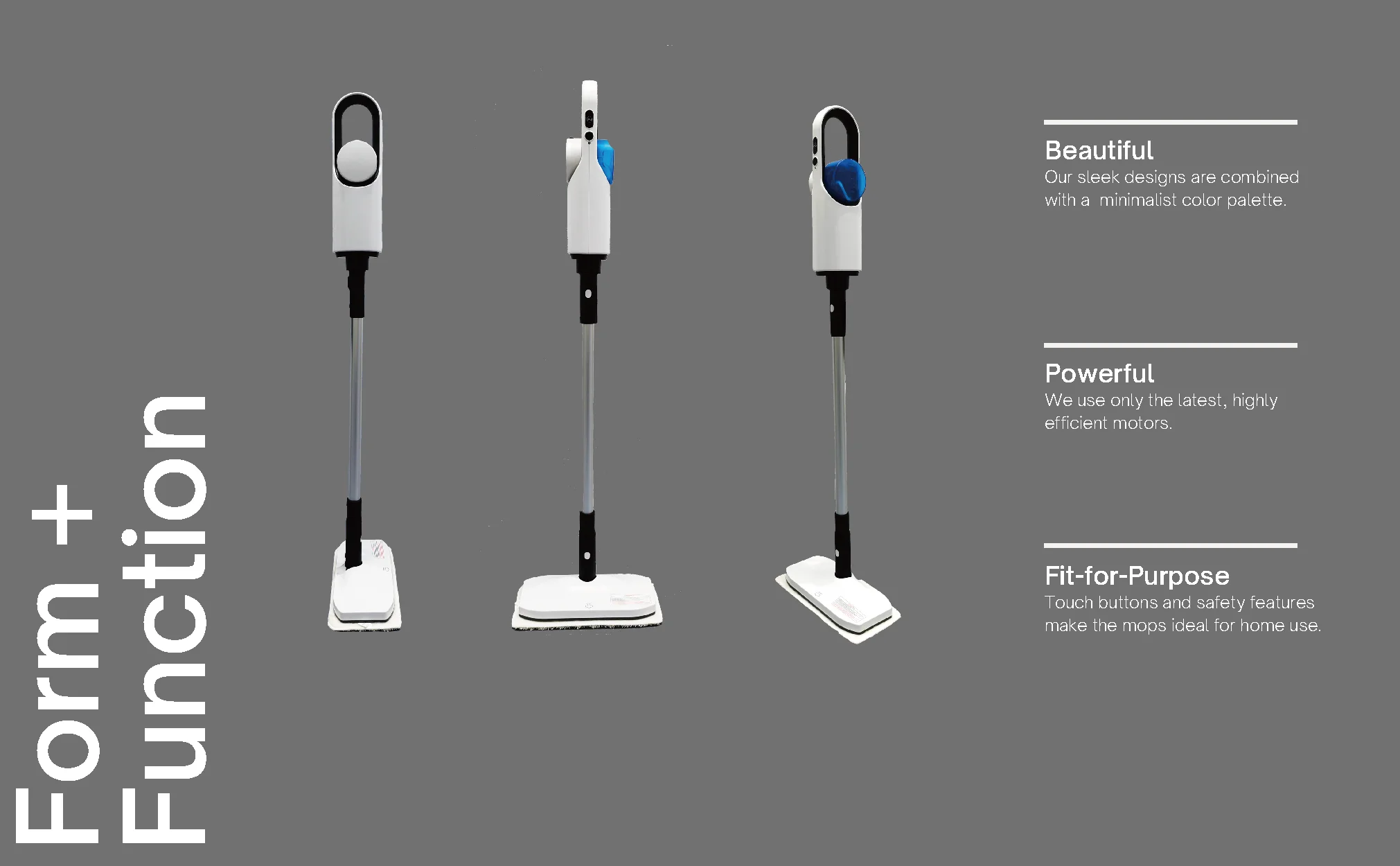 Compass Electric High Temperature Steam Mop - Efficient Cleaning