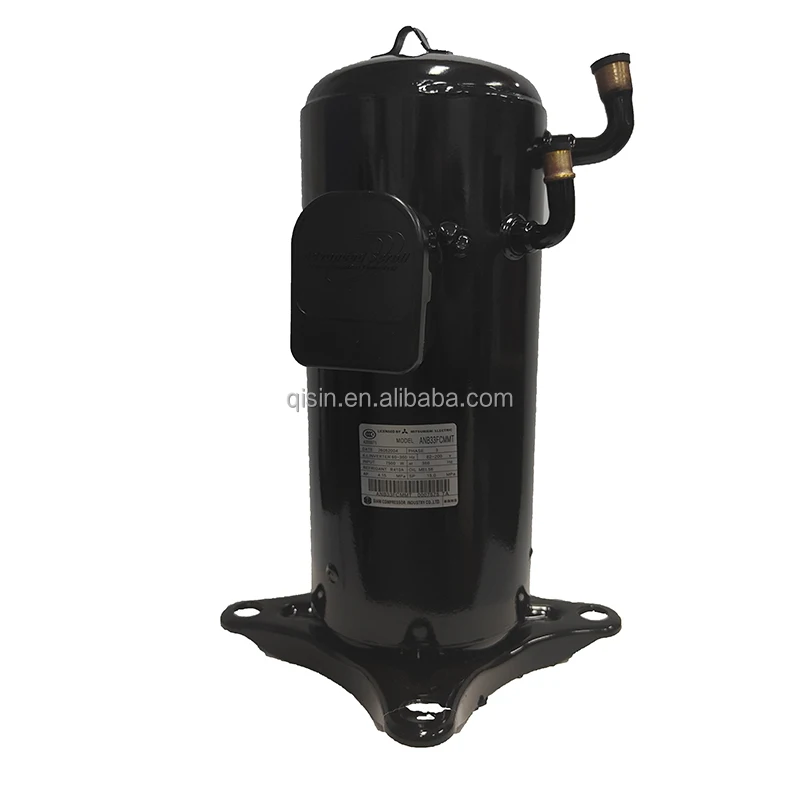 AN Series Fixed Speed Refrigerant Scroll Compressor R410a AN66YQLMT for Air Conditioner