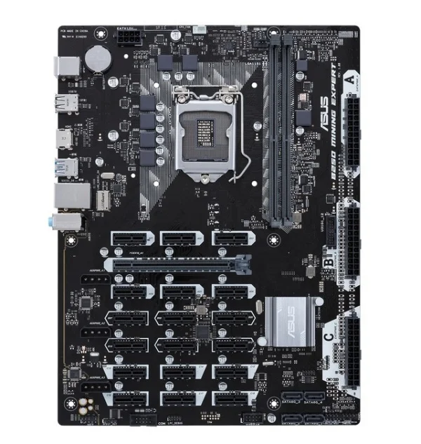 2021 популярная бывшая в употреблении Материнская плата Asus B250 для профессиональной добычи