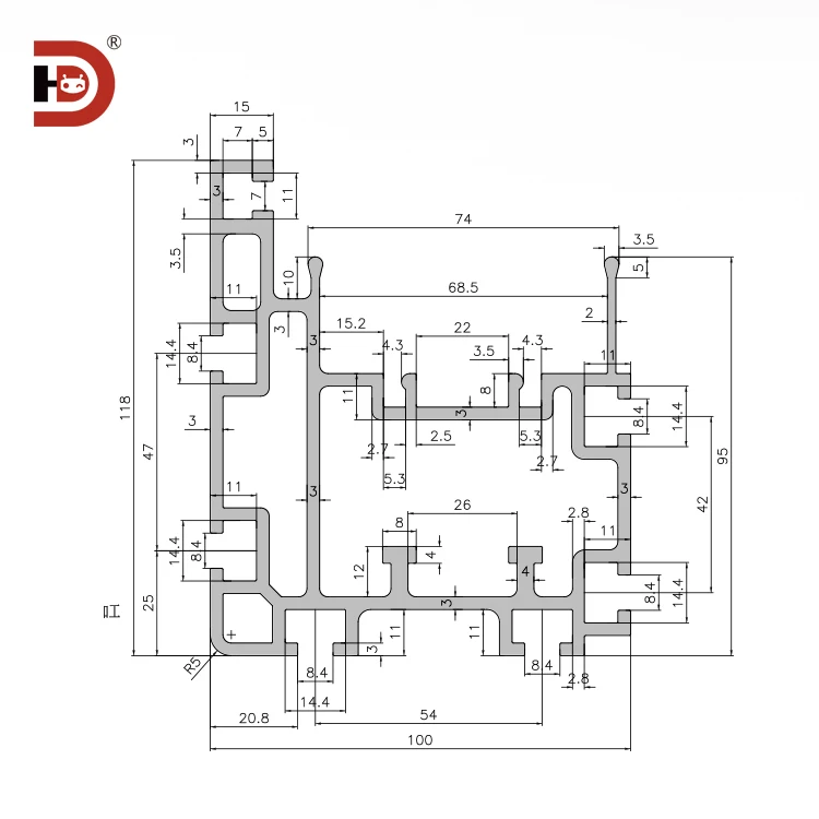 product 100118 aluminum profile 3x speed 381 pitch speed chain aluminum bs30 c212a carbon steel chain aluminum profile-3