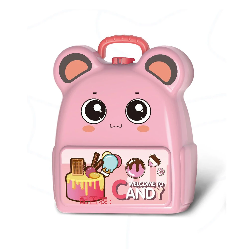 Хит продаж, детский деревянный кухонный рюкзак с подсветкой для девочек