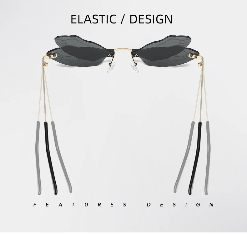 New Arrivals Sunglasses Unique Especially Custom Logo Sun Glasses Personalized Luxury Women Metal Shades