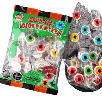 Halloween candy bag gummy eyeballs Funny eye candy Halloween spooky eye gummy treats