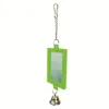 Green square mirror 6*22cm/43g