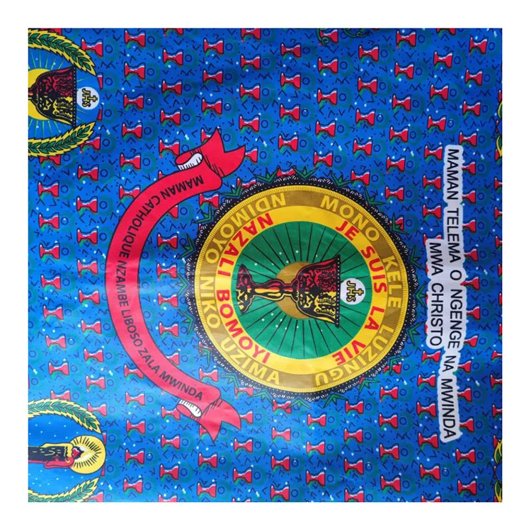 Tissu Wax Africain Coton Ankara – Motifs Colorés Vifs, 100% Coton, Largeur 45 Pouces | Tissu Pour Couture Créative