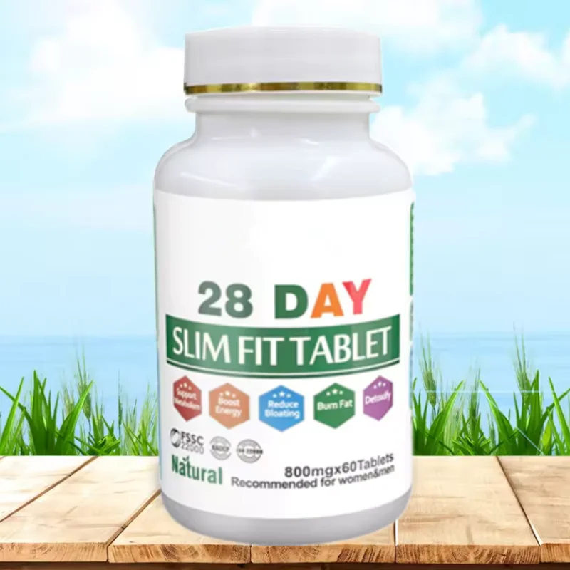 OEM/ODM/OBM Private Label Service 28 Day Flat Waist Tablet Slim Fit Tablet for Women & Men