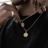 Collana zeus + face off a strati 45cm + 50cm