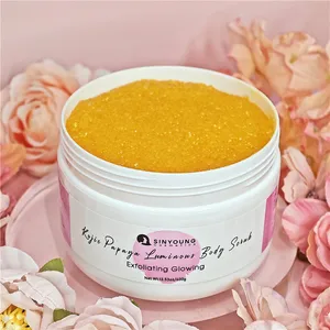 NOYEON MOQ 50PCS Wholesale Skincare Products Glowing Papaya Body Scrub with Low Price