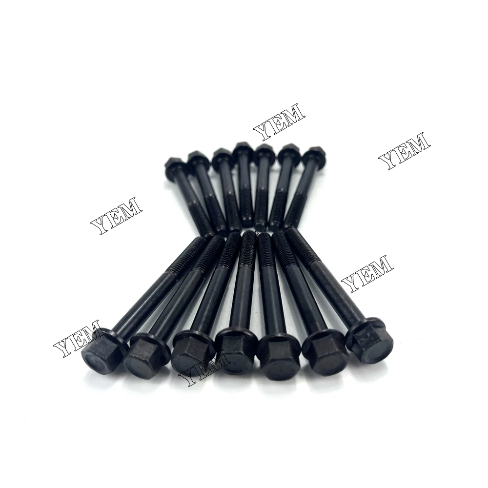 For Kubota D782 Cylinder Head Screw 14601-03450 Engine Rebuild Kit 3