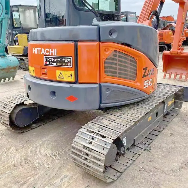Used Hitachi ZX50 Mini Excavator with 5 Ton Operating Weight 2021 Year Model and 2001-4000 Working Hours