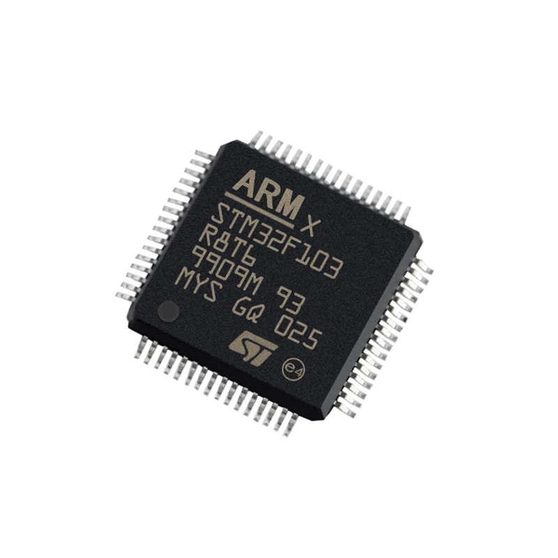 microcontroller ic mcu 32bit 64kb flash 64lqfp stm32f103r8t6