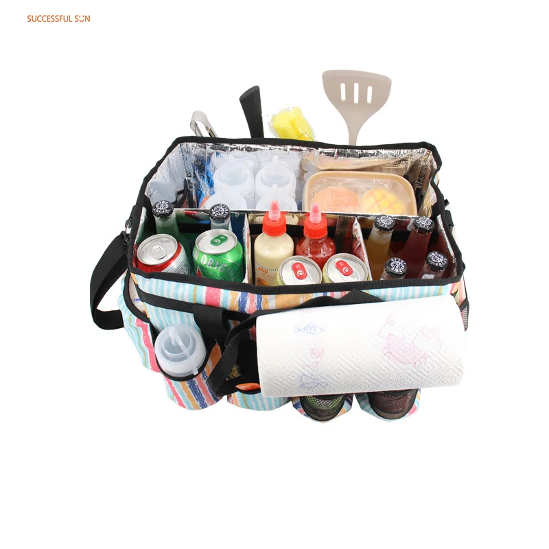 product premium insulated grocery bags picnic cooler bag large capacity reusable thermal food carrier tote insulation bag-3