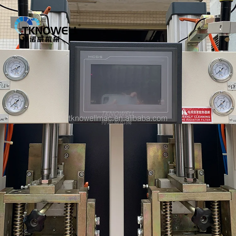 Two Hot and Two Cold Back Part Molding Shaping Machine Shoe Counter Heat and Cold Setting Machine
