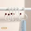 Off-white single-pack non-slip storage hooks