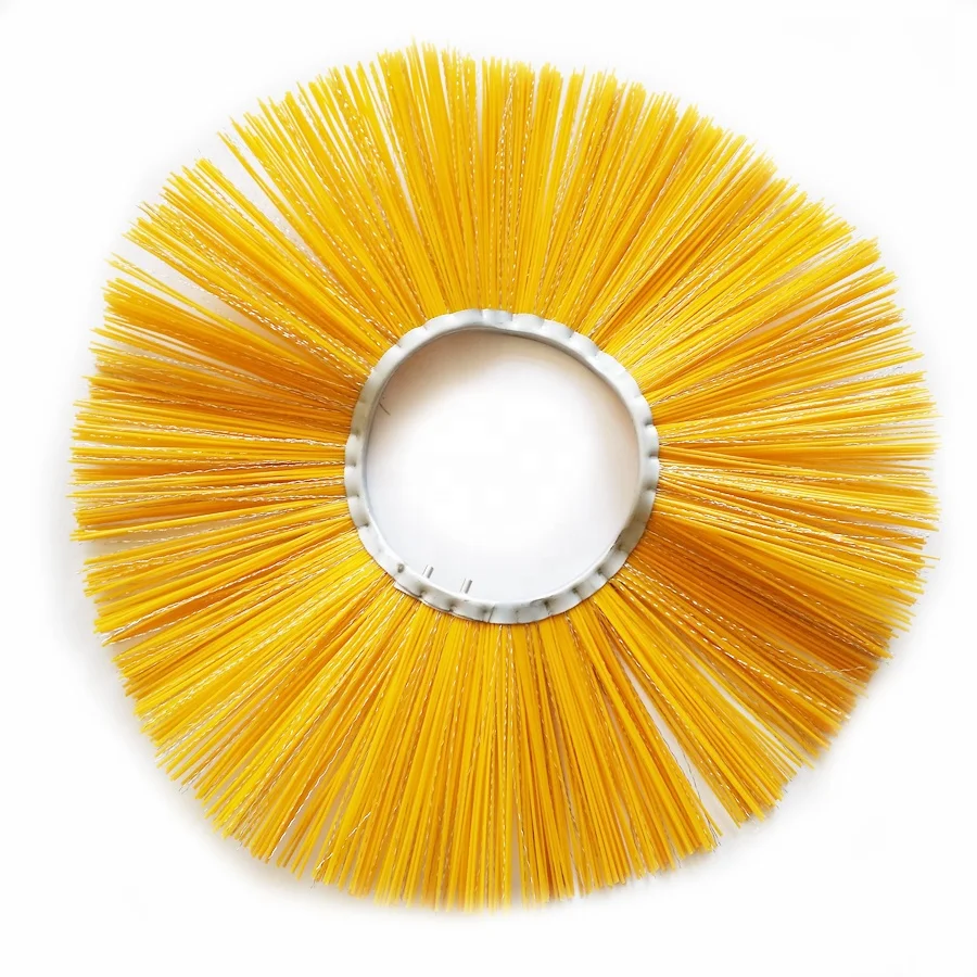 Customized Snow Sweeper Brushes Hard Round Brush Cleaning Brush for the Runway