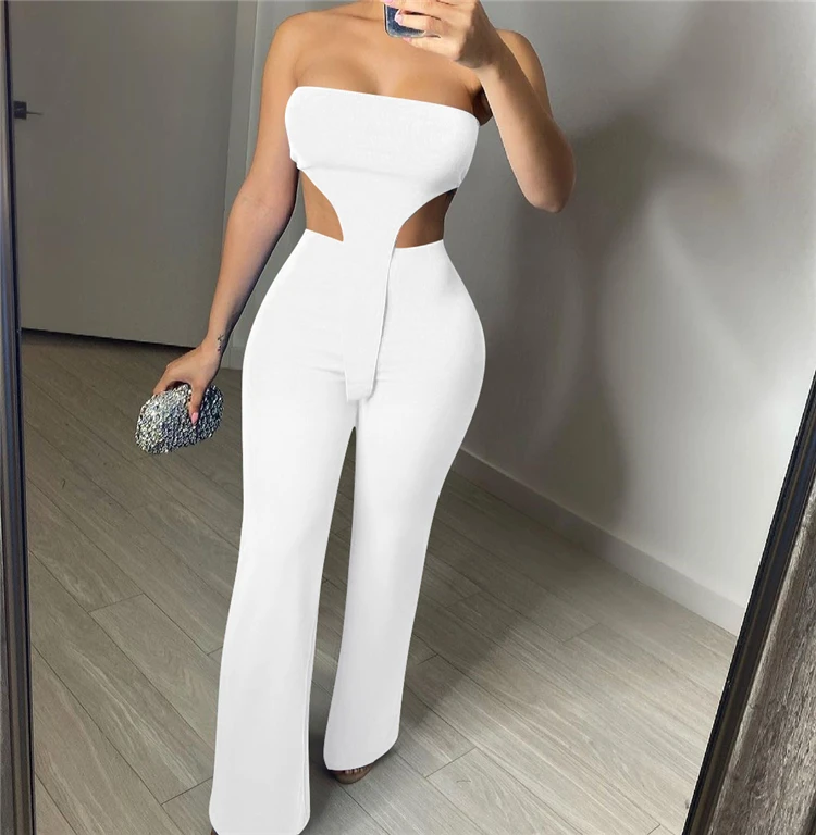 1041535 Newest Design 2021 Women 2 Piece Pants Set