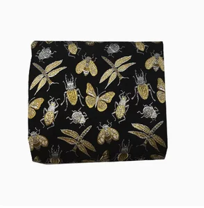 Insect World Gold Jacquard Fabric Yarn-Dyed Pattern Haute Couture Spring Autumn Single-Breasted Dress Brocade Suit Plus Blazers