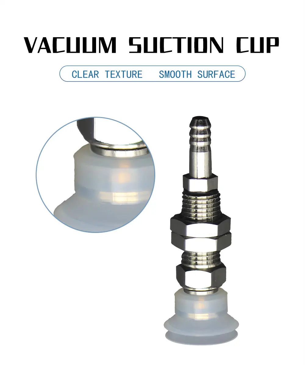 Pneumatic Fittings Industrial M50 Transparent Rubber Vacuum Power Bank