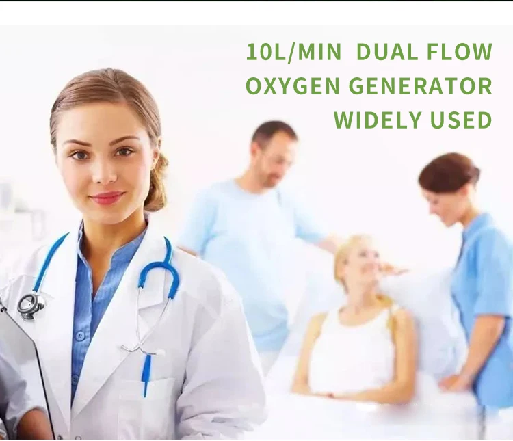 High Quality German Technology Medical Portable 10L Oxygen Concentrator Oxygen Generator Machine