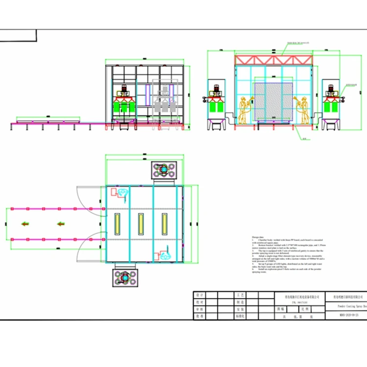 Ground Spray Booth Electrostatic Powder Coating Spray Booth Buy Spray