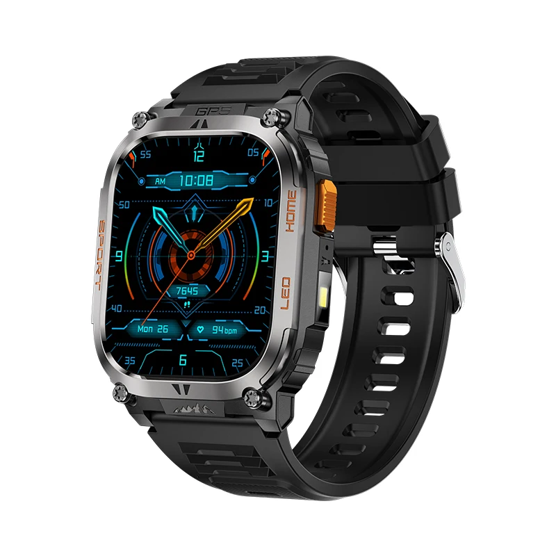 JX629 Smart Watch - Dafit 2024 Fitness Tracker with Curved Screen