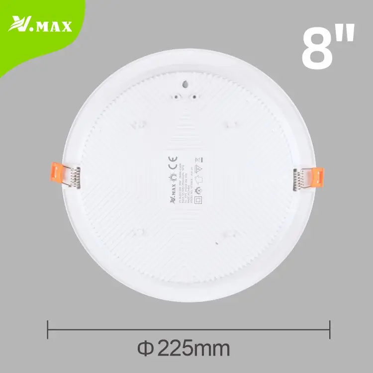 Умный светодиодный потолочный светильник VMAX, круглая Встраиваемая лампа направленного света, алюминиевый комнатный cob светильник, 30 Вт