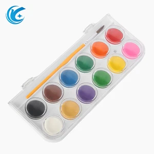 Solid Watercolor Painting Wholesale Art Supplies Gouache Paint 12 Color Watercolor