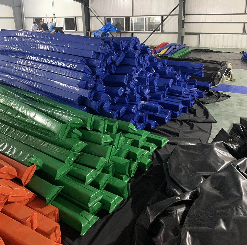 Water Mat Jumping Training Pvc And Sponge Water Tray Soft Poles