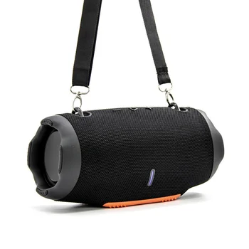 XTRMM4  Rgb Speaker War Drum Portable Subwoofer 20W Dual Speaker Portable Outdoor Strap Speaker Portable Subwoofer