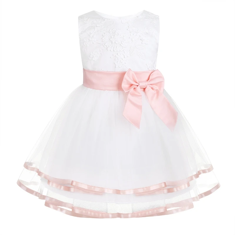 Детское платье без рукавов, на свадьбу, день рождения