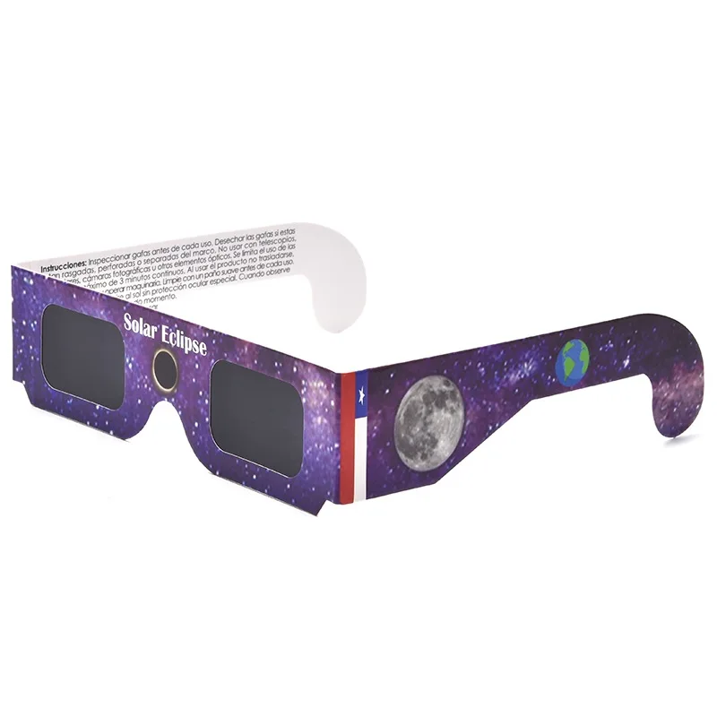 Iso Approved 2024 Safe Cardboard Solar Eclipse Glasses For Direct Sun Viewing Buy Eclipse 9487