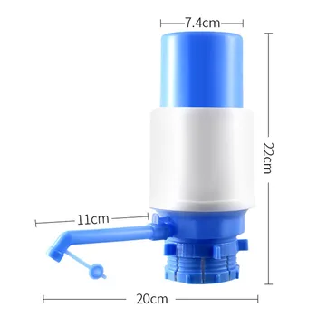 Pompe Distributeur D'Eau Manuelle Pour Bouteilles 19L/20L/25L - Pompe à Pression Portable Pour Maison, Bureau, Camping - Facile à Utiliser