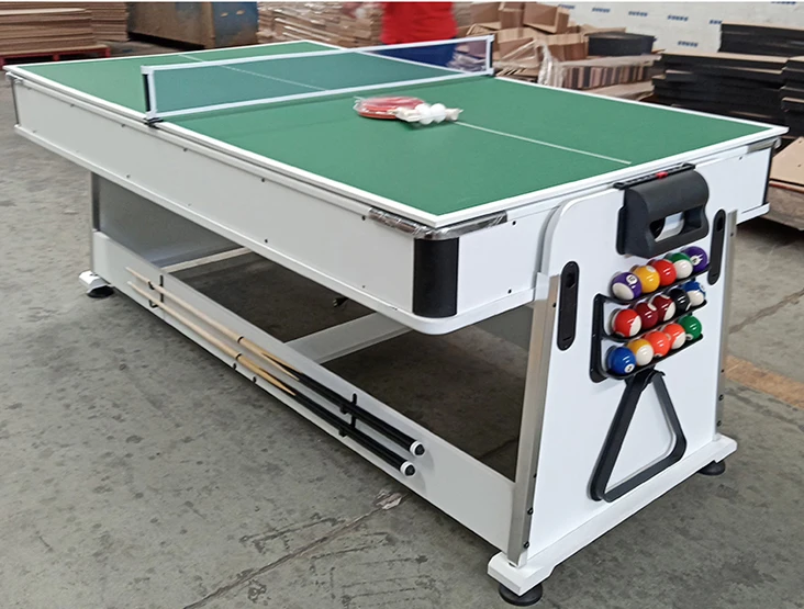 2024 Super Popular Multi Function 4 in 1 Multigame Indoor Sports Table Pool Table Tennis Dining Air Hockey Options