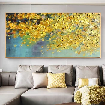 Giallobus Gemälde 'Nordische Harmonie' Auf Acrylglas – 100x140 Cm, Modern & Fertig Zum Aufhängen