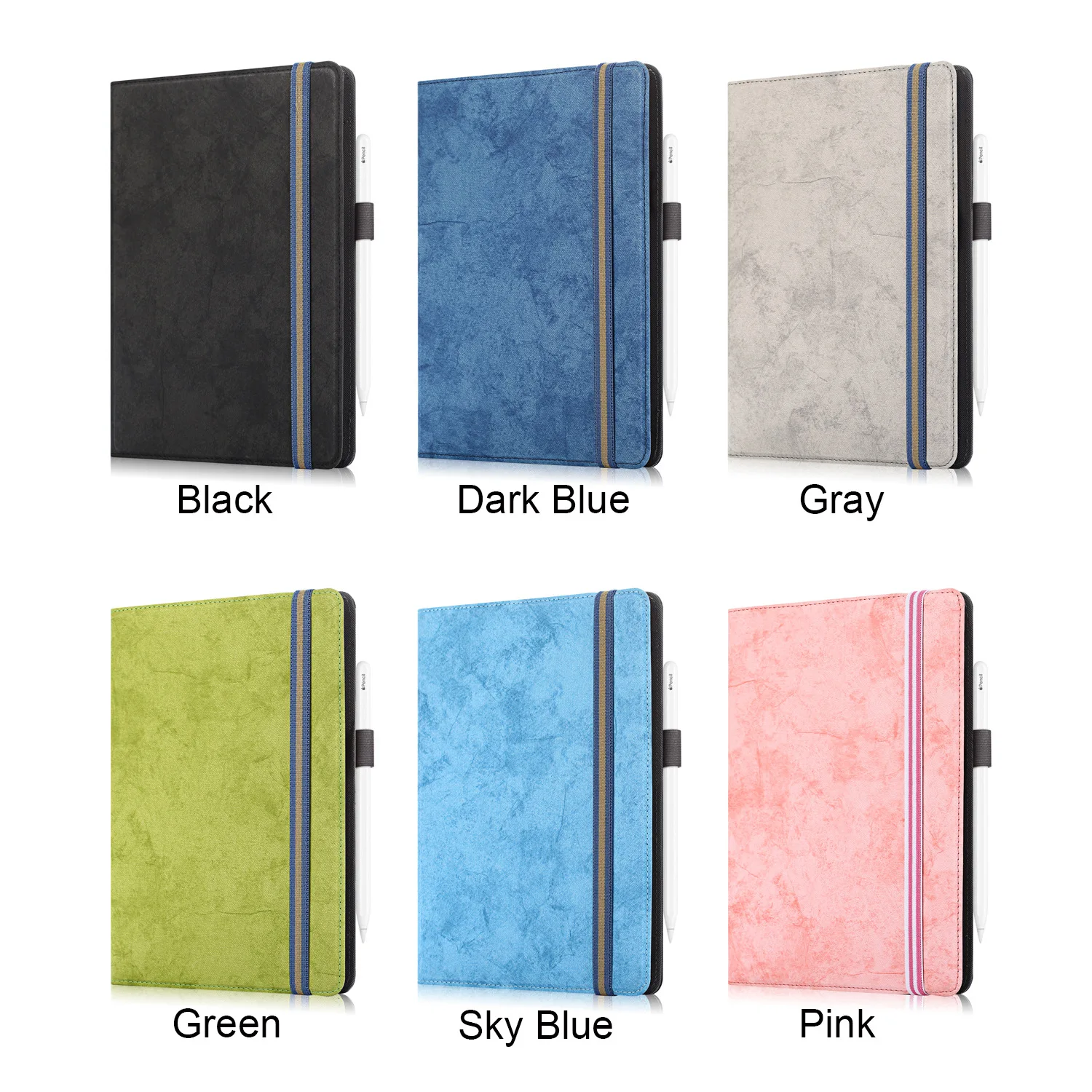 Universal Tablet Cover For Ipad 7 8 9 10 11 Inch Pu Leather Folio Case Protective Covers With Multiple Angles For Multi  Models details